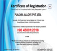 an ISO 45001:2018 Registered Company